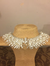 Crystal cascade necklace