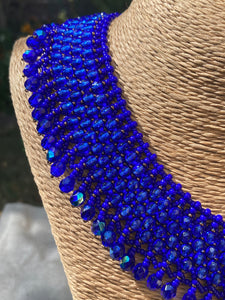 Cobalt Blue Regal Lace